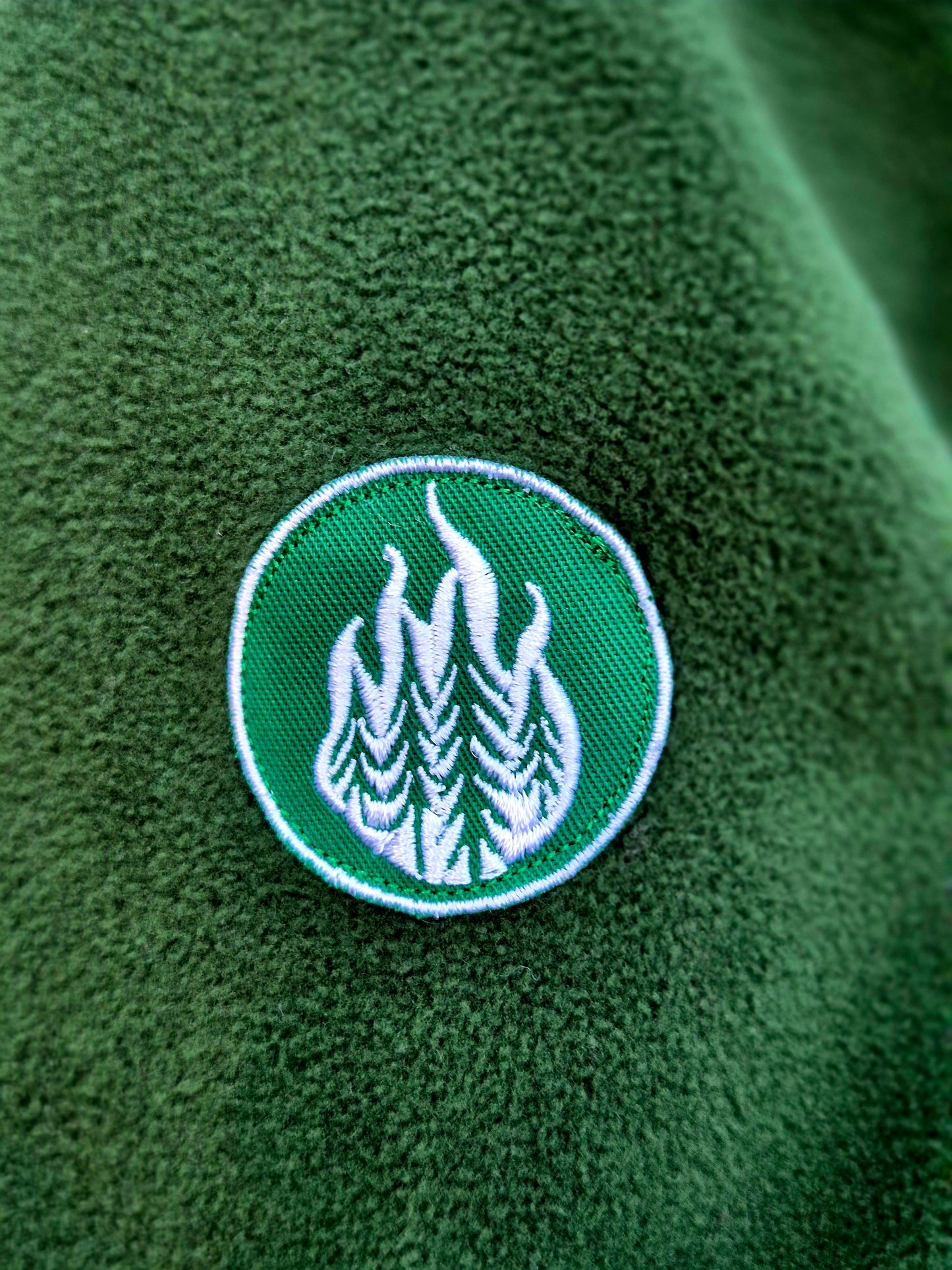 "Wanderklub" Fleece Jacke (green) Limitiert!