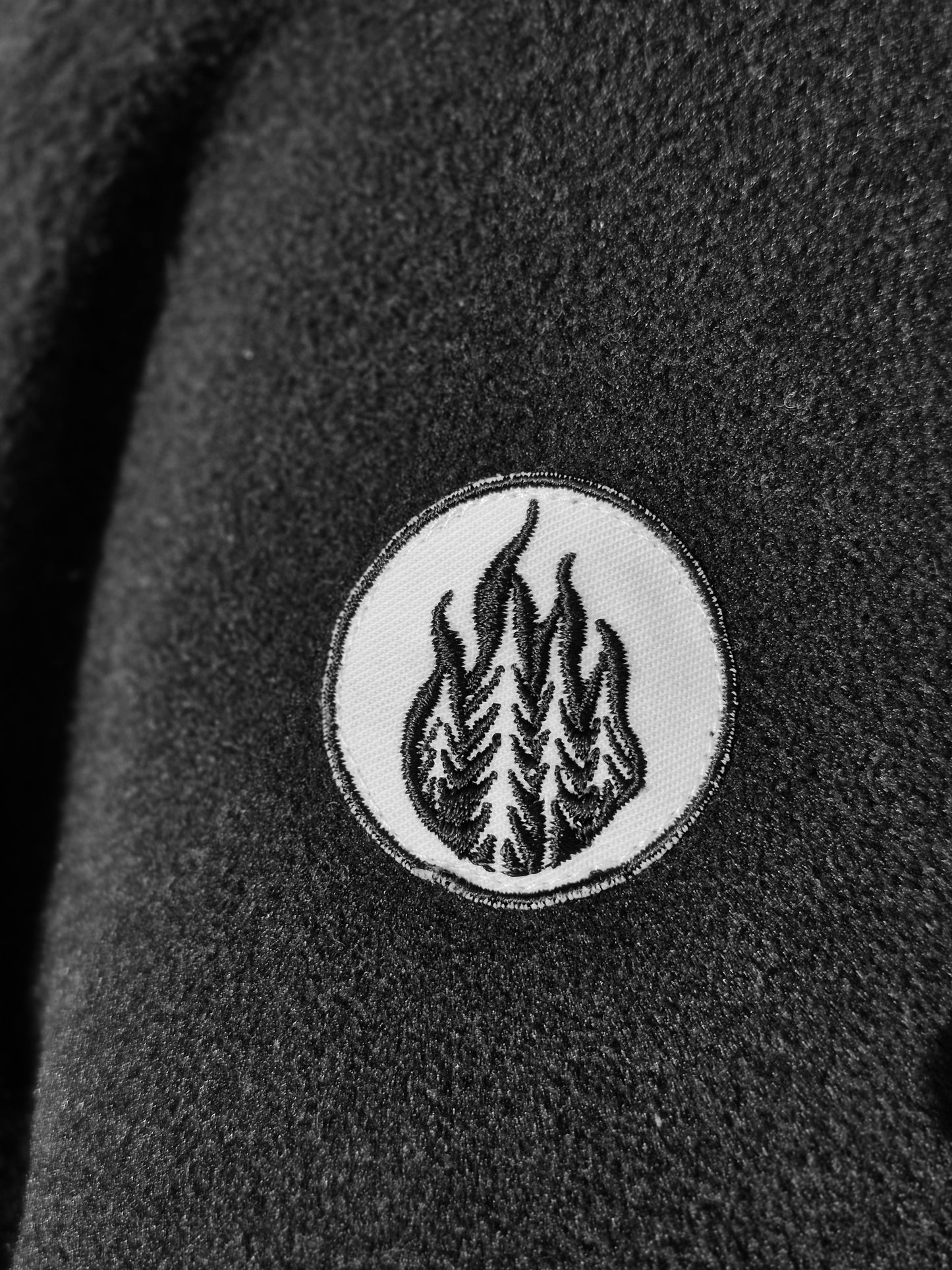 "Wanderklub" Fleece Jacke (black) Limitiert!