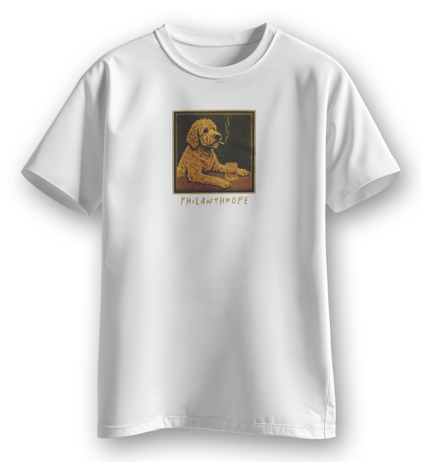PHILANTHROPE - Hund Shirt (white)